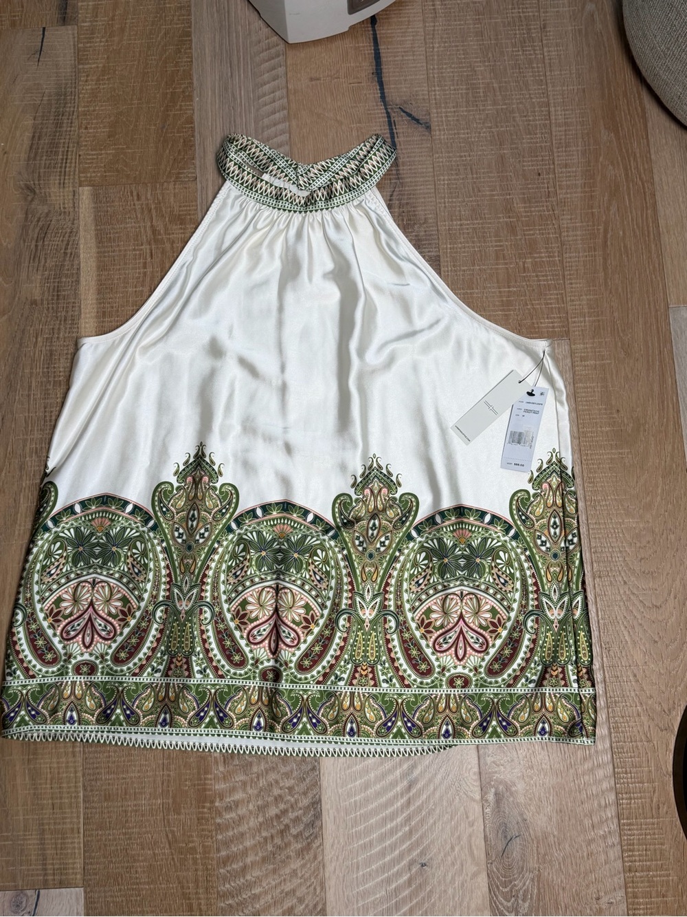 NWT Liverpool Los Angeles Mock Neck Halter Top, Medium - Picture 2 of 11